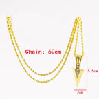 Black Pendant Necklace