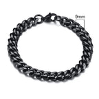 Chunky Curb Chain Bracelet 11mm — Stainless Steel