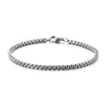 Minimalist 3/4/5/6/7mm Cuba Chain Bracelet Homme 100% Stainless Steel Braslet Punk Link Braclet Gift For Him Pulseiras