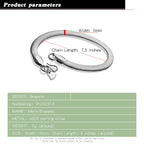 Vintage Snake Chain Bracelet & Necklace 6mm — Silver-Tone