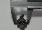 Black Skull Pendant Necklace — 316L Stainless Steel