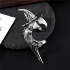 Gothic Punk Knuckle Ring Retro Rhino Gothic Scroll Armor Knuckle Metal Full Ring Cool Ring Men Boyfriend Gift Fine Jewlery