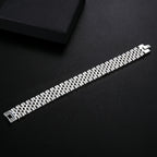 Personality Stainless Steel Chain Bracelet Men's Unique Classic Motorcycle Rider Punk Wind Bracelet Boy Fashion Christmas Gift