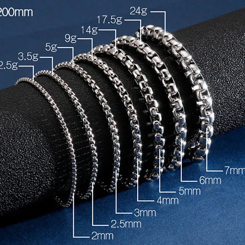 7MM Stainless Steel Bracelet