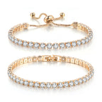 Tennis Bracelet Stainless Steel 4MM Iced Out