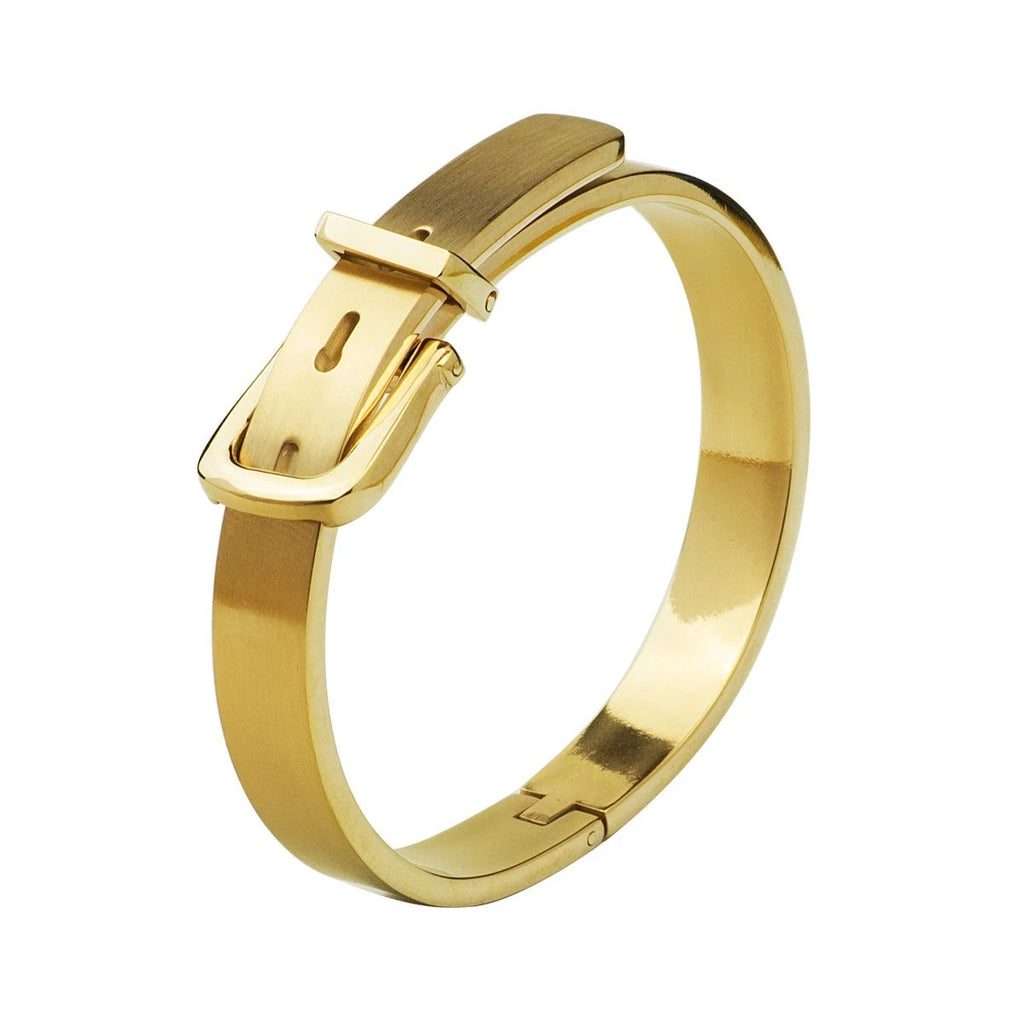 Luxury Roman Royal Classic Titanium Steel Hemp Rope Buckle Open Bangle Bracelets Fashion Type C Twisted Numeral For Men