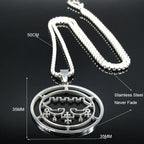 Sigil Lucifer Pendant Necklace — Stainless Steel