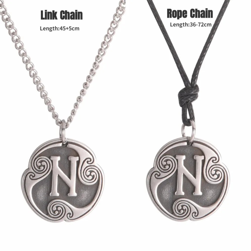24 Viking Runes Amulet Pendant Set — Stainless Steel