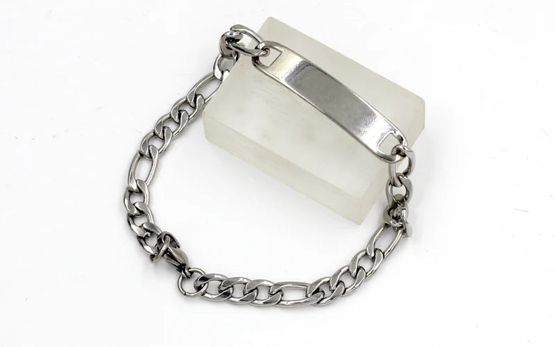 Chunky Cuban Chain Bracelet — Stainless Steel