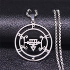 Sigil de Lucifer Furfur Necklace — Stainless