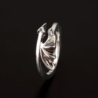 Vintage Feather Open Ring for Men & Women — Adjustable, 24 Styles