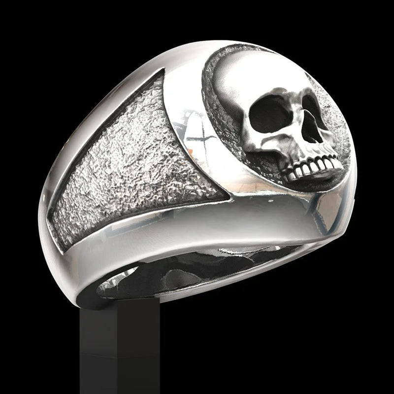 Skull Ring — Stainless Steel Vintage