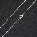 Minimal Side Chain Necklace 1.9mm — Stainless Steel