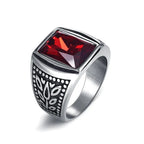 Smooth Signet Ring — Stainless Steel