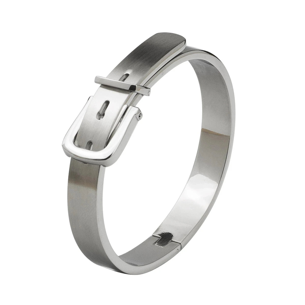 Luxury Roman Royal Classic Titanium Steel Hemp Rope Buckle Open Bangle Bracelets Fashion Type C Twisted Numeral For Men