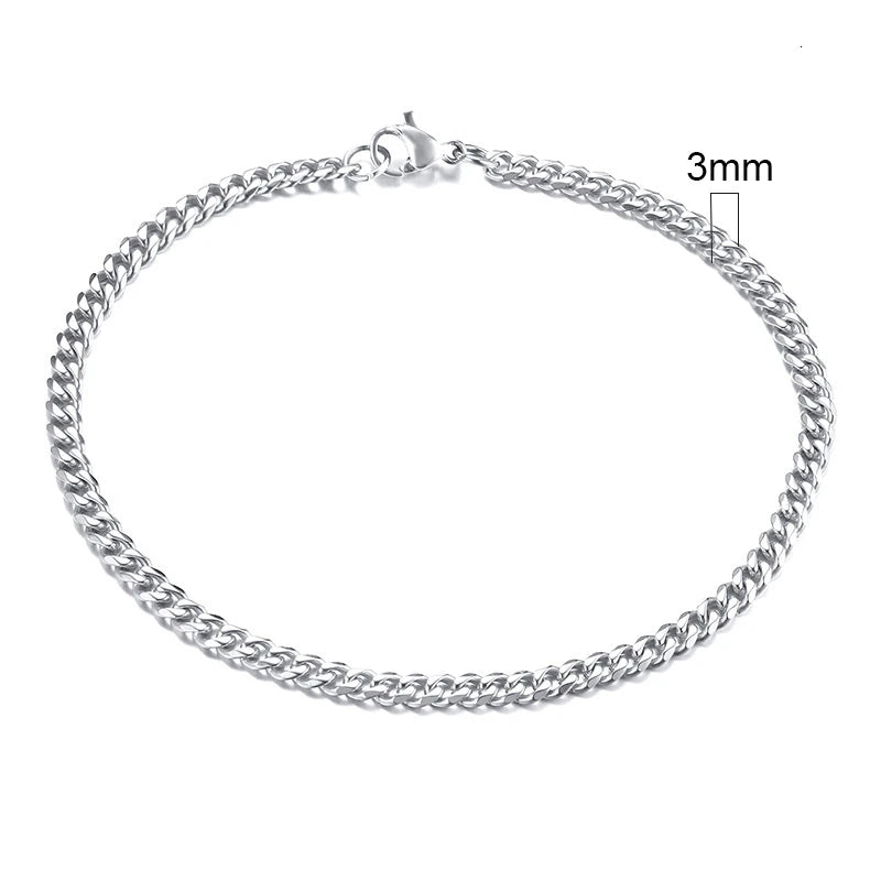 Chunky Curb Chain Bracelet 11mm — Stainless Steel
