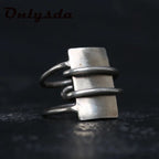 Stainless Steel Viking Simple Ring vintage Hammer retro punk Classic Ring Male finger Love Jewelry for man Gift OSR514