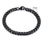 Chunky Curb Chain Bracelet 11mm — Stainless Steel