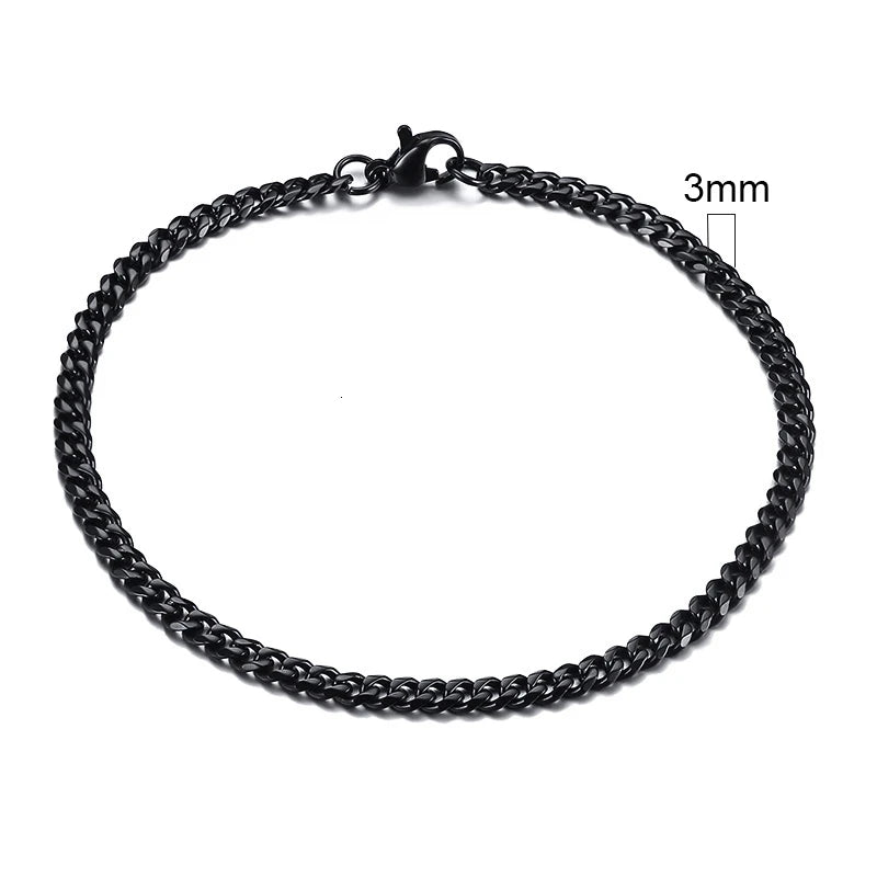 Chunky Curb Chain Bracelet 11mm — Stainless Steel