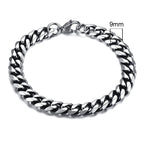 Chunky Curb Chain Bracelet 11mm — Stainless Steel