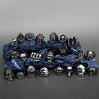 Skeleton Punk Men's Ring Rock Motorcycle Stainless Steel Ring Titanium Steel Casting Creative Gift