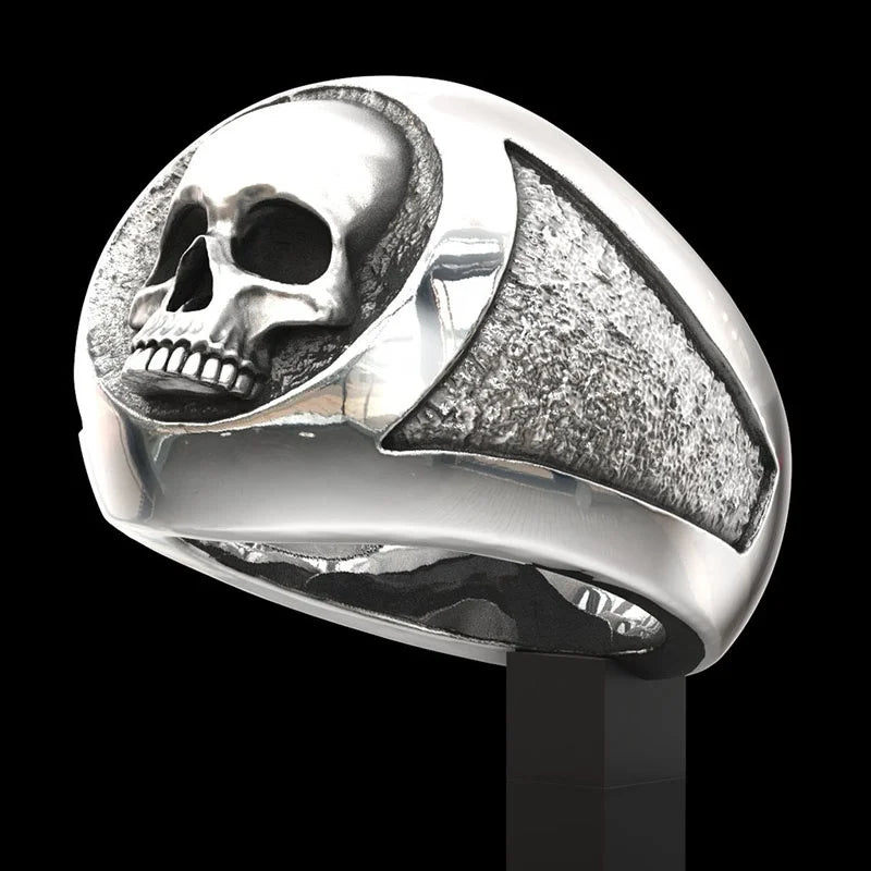 Skull Ring — Stainless Steel Vintage