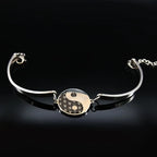 Flower of Life Silver Bracelet — Stainless Steel