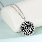 Archangel Sigil Pendant Necklace — Stainless Steel