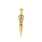 Tibetan Buddhist Vajra Pendant — Stainless