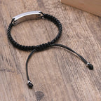 Braided Urn Cremation Bracelet — Stainless Steel