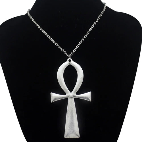 Big Egyptian Ankh Cross Pendant — Stainless Steel