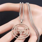 Sigil de Lucifer Furfur Necklace — Stainless