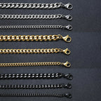 Chunky Curb Chain Bracelet 11mm — Stainless Steel