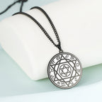 Archangel Sigil Pendant Necklace — Stainless Steel
