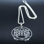 Sigil Lucifer Paimon Pendant Necklace — Stainless Steel