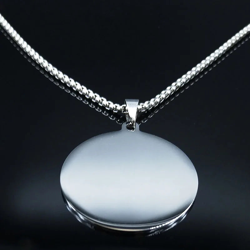 Pentacle Star Pendant Necklace — Stainless Steel