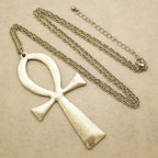 Big Egyptian Ankh Cross Pendant — Stainless Steel
