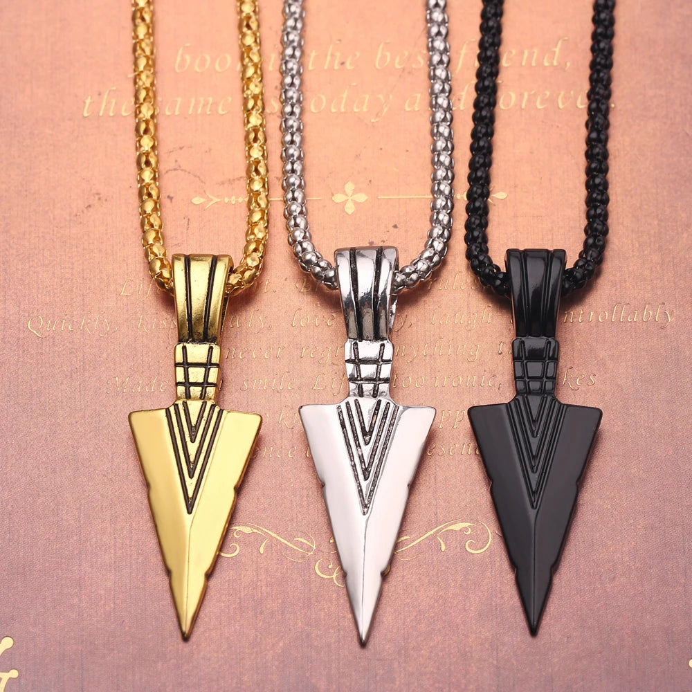 Black Pendant Necklace