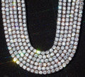 TOPGRILLZ 5MM  Iced Out Bling AAA Zircon 1 Row Tennis Chain Necklace Men Hip hop Jewelry dropshipping