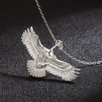 Eagle Pendant Necklace with Choker Chain