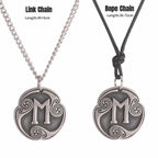 24 Viking Runes Amulet Pendant Set — Stainless Steel