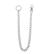 Belt Wallet Pocket Chain Keychain — Stainless Steel