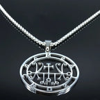 Occult Sigil Silver Pendant Sceal Marchosias Women/men