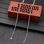 Minimal Side Chain Necklace 1.9mm — Stainless Steel