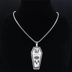 Silver Chain Dark Punk Dig Out Coffin Eyes Tears