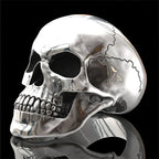 Hip-Hop Men's Biker Rings Ghost Head Skull Rings for Men Gothic Punk Metal Rock Biker Jewelry Accessories