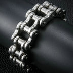 22/24CM Long 21MM Wide Bracelet Men Rock And Roll Motorcycle Chain Men's Bracelets Heavy Stainless Steel Bangles Biker