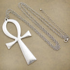 Big Egyptian Ankh Cross Pendant — Stainless Steel