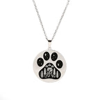 Wolf Cat Claw Pendant Necklace — Stainless Steel