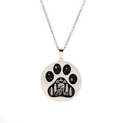 Wolf Cat Claw Pendant Necklace — Stainless Steel